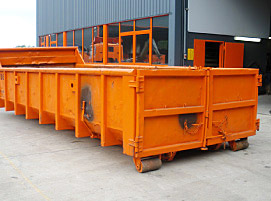 Container halbhoch